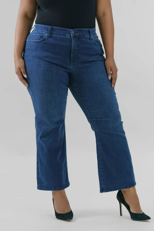 Nydj - Waist Match High Rise Major Wide Leg Jeans - Plus