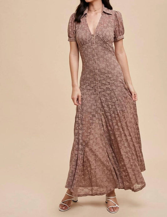 In-Loom - Lace Reverie Maxi Dress