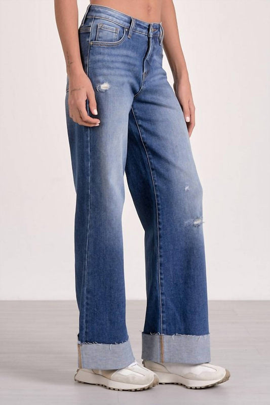 Elan - Jett Cuffed Bottom Jean