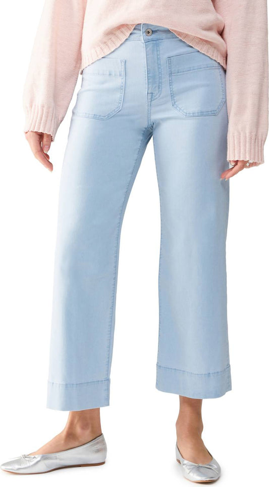 Sanctuary - Marine Crop Straight Leg Jeans
