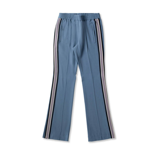 On This Day - Women's Flare Leg Track Pants With Side Seam Tape Detail
