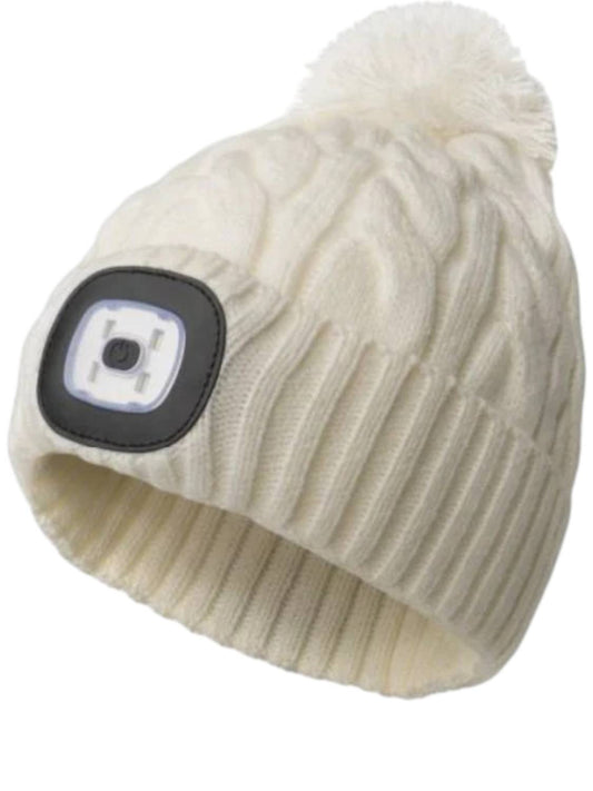 Night Scope - Women's Rechargeable Led Beanie Hat