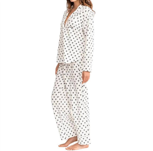 Kerri Rosenthal - BETTY PAJAMA SET POP HEART