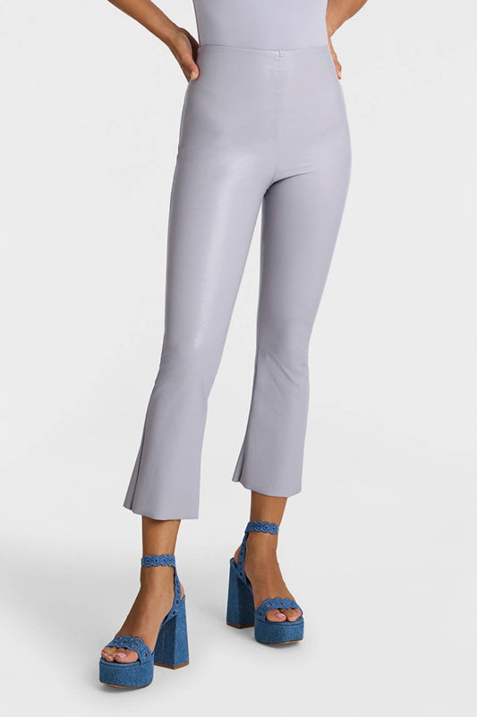 Commando - Women's Faux Leather Cropped Flare Pant