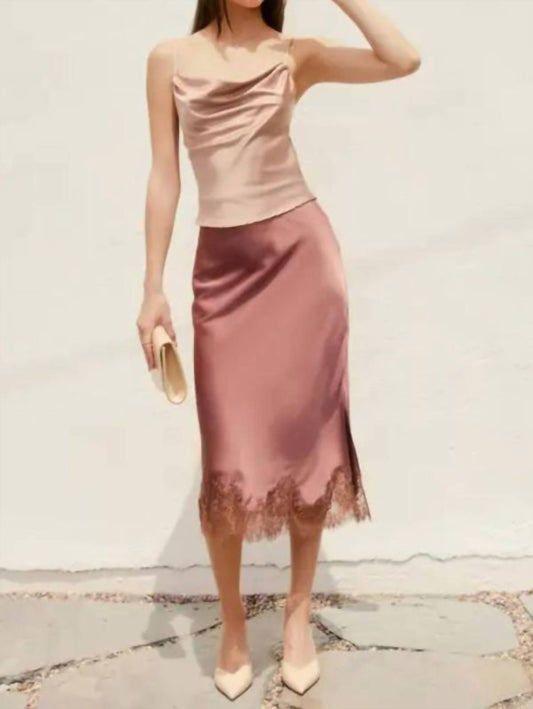 Mint Exclusives - Rose Dawn Slip Skirt