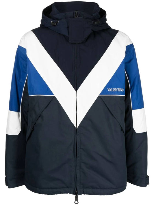 Valentino - Men's Nylon Cotton Hooded Jacket