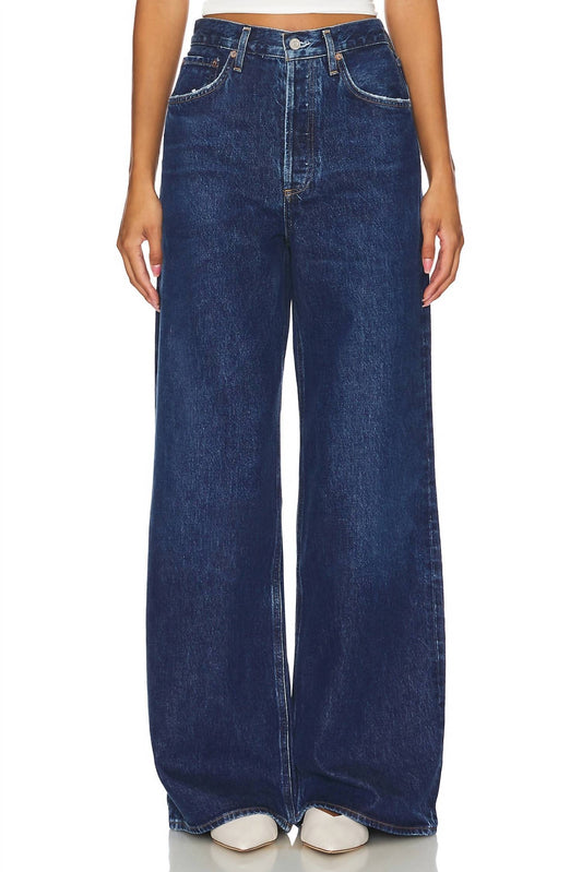 Agolde - Dame Wide Leg No Cuff Jeans