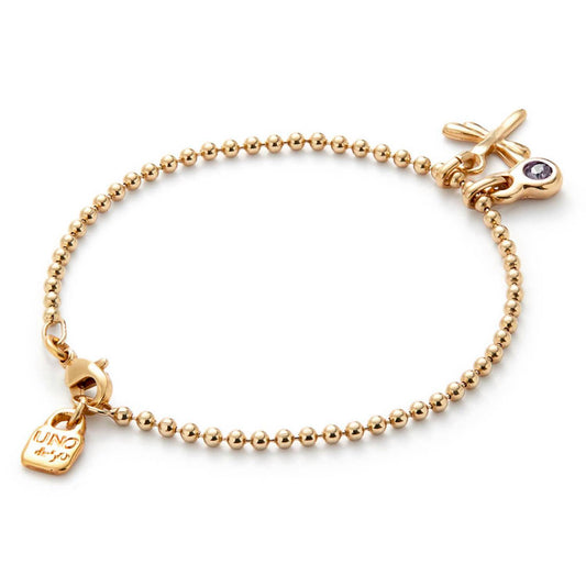 Unode50 - Ser Unico Purple Crystal Bracelet