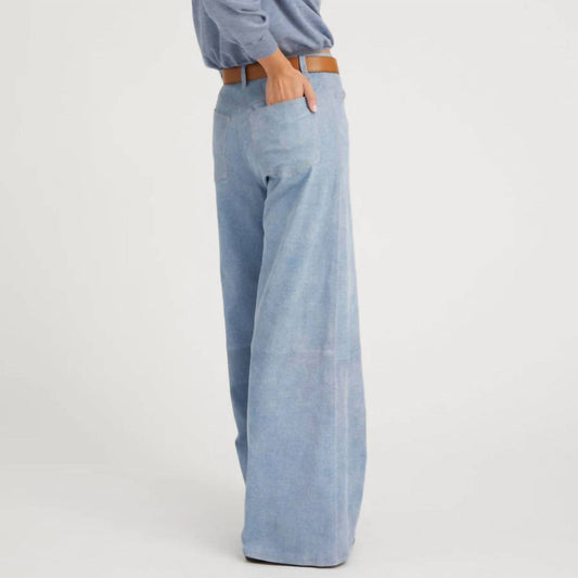 Sprwmn - Women's 5 Pocket Wide Leg Jeans