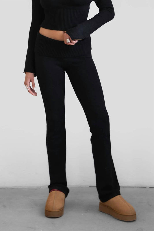 Tic Toc - Reily Lounge Fold Over Pant