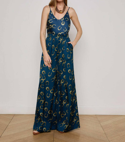 L'Agence - Lillian Satin Wide-leg Pants