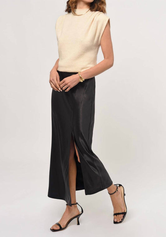 HAYEK SLIT MAXI SKIRT