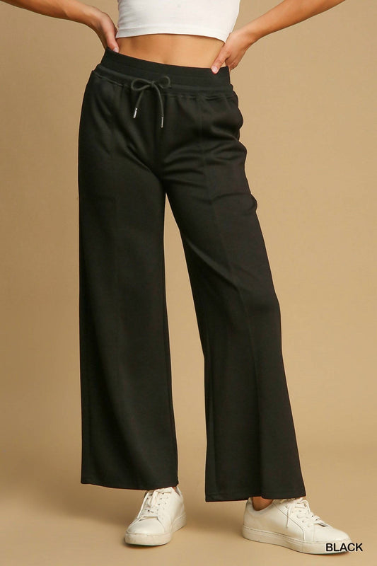 Umgee - Luxeknit High Waisted Sweatpants