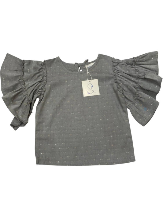 Poppet & Fox - Girl's Ruffle Sleeve Blouse