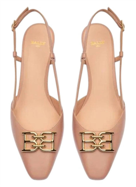 Bally - Women's Eva Slingback Leather Pumps