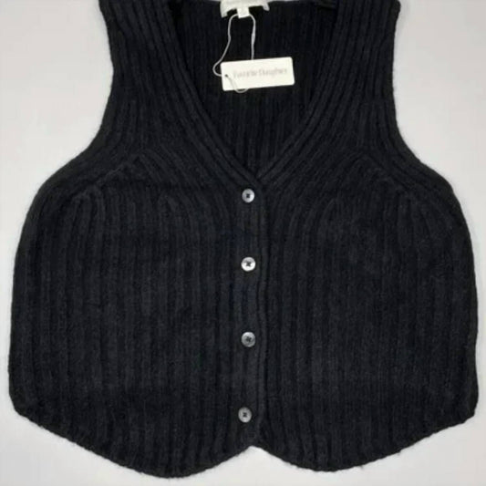 Favorite Daughter - Women's Wool Cashmere Knit Vest