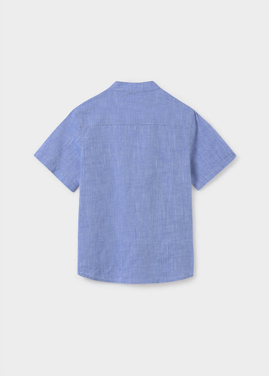 Mayoral - Boys' Chambray Short Sleeve Button Down