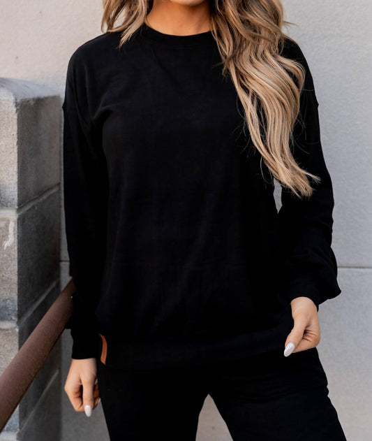 Ampersand Ave - Poppy Seed Performance Fleece University Pullover