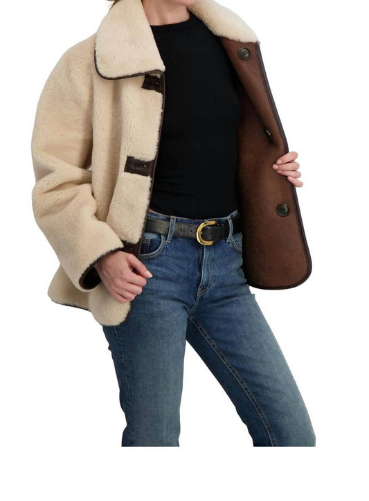 Tahari - Women's Faux Shearling Jacket