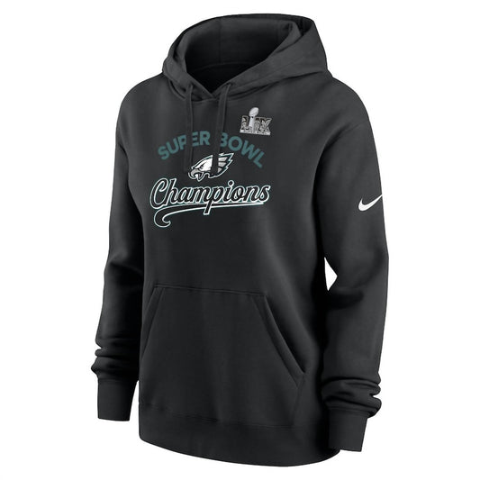 Nike - Women's Philadelphia Eagles Super Bowl Lix Champions Tailsweep Pullover Hoodie