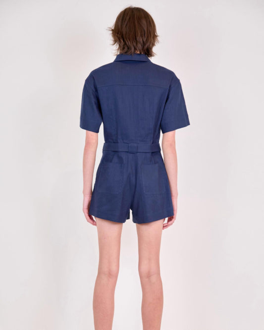 Simkhai - Aspen Short Sleeve Romper