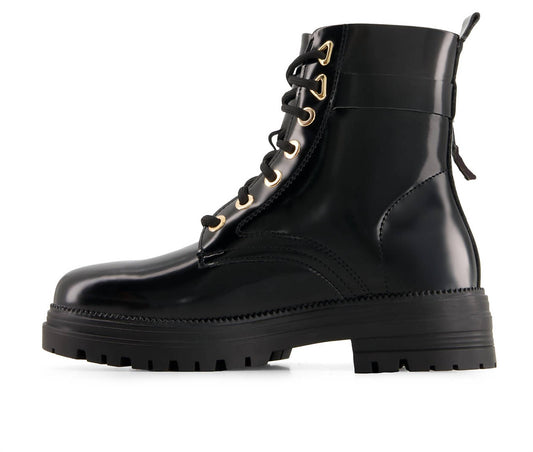 Andrea - Women's Patent With Bag Boots