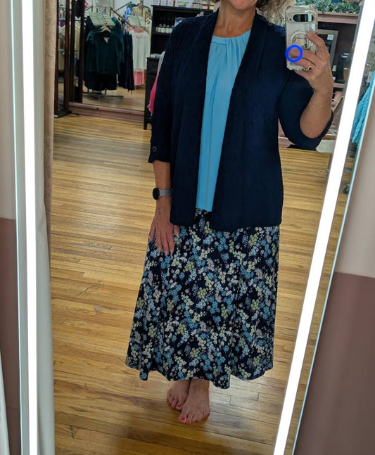 N Touch - Women's Three Quarter Sleeve Cover Up