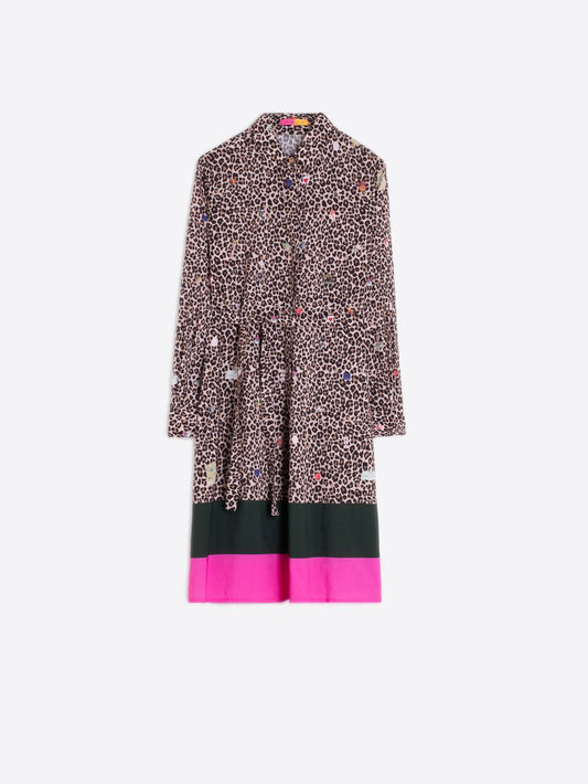 Vilagallo - Women's Ana Leopardo Retiro Dress