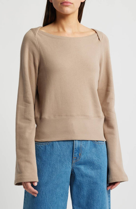 Nation Ltd - Darlene Envelope Neck Sweatshirt