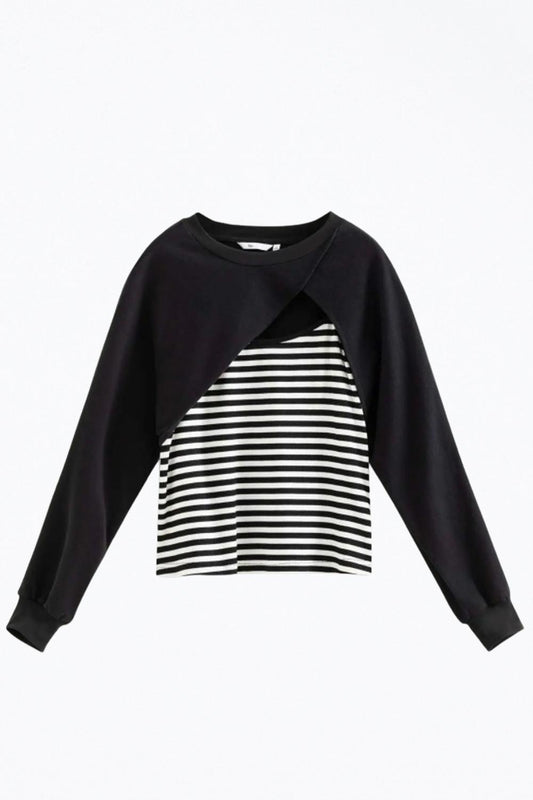 LAVERNE CONVERTIBLE CROPPED CUTOUT TANK BOLERO SET