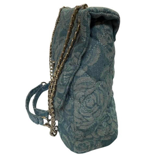 Auren - Women's Blossom Denim Shoulder Bag