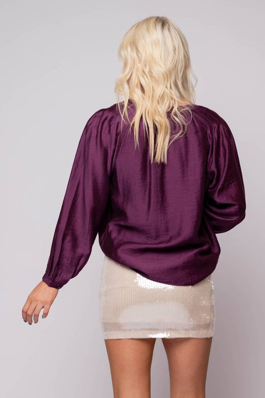 Current Air - Amethyst Blouse
