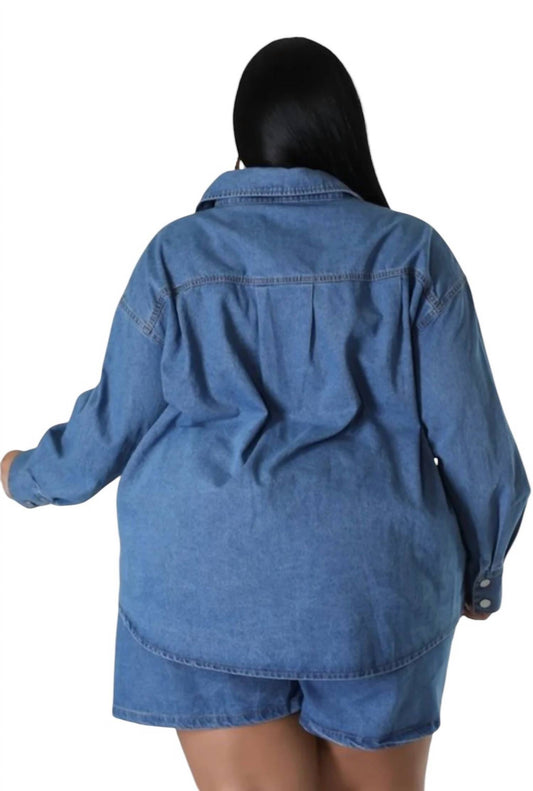 Good Time Usa - Long Sleeve Short Set