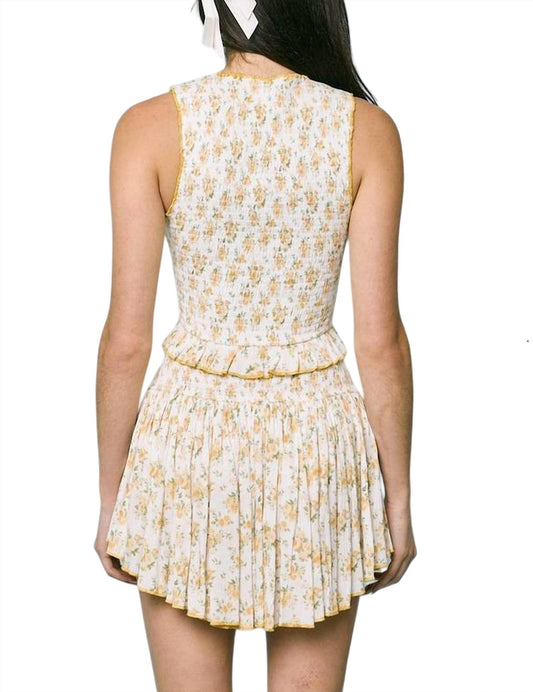 Sky To Moon - Conway Floral Skort Set