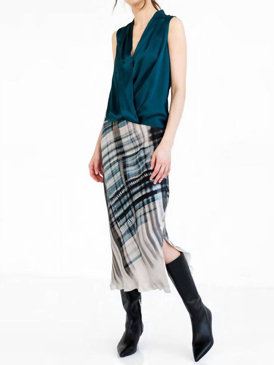 Go By Go Silk - Boho Surplice Top