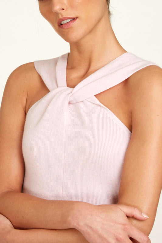 Autumn Cashmere - Women's Draped Neck Tank Top