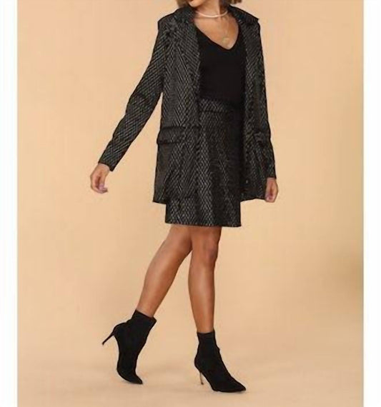 Veronica M - Romina Velvet Skirt