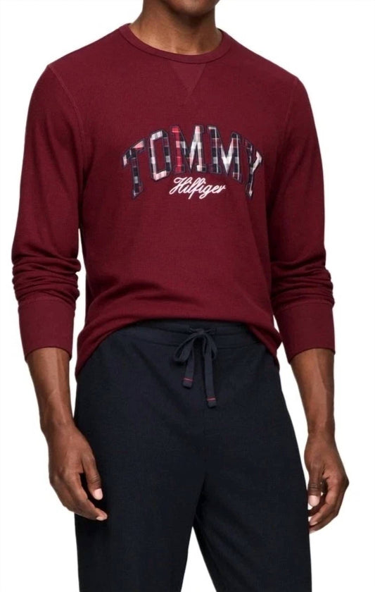 Tommy Hilfiger - Thermal Logo Long-sleeve Shirt
