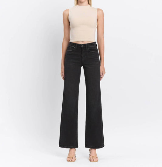 Flying Monkey - High Rise Loose Fit Jeans