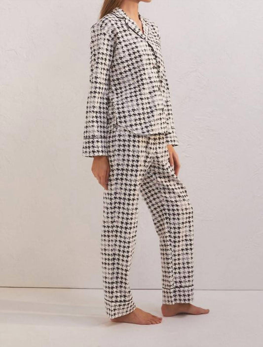 Z Supply - Dreamer Houndstooth Pajama Set