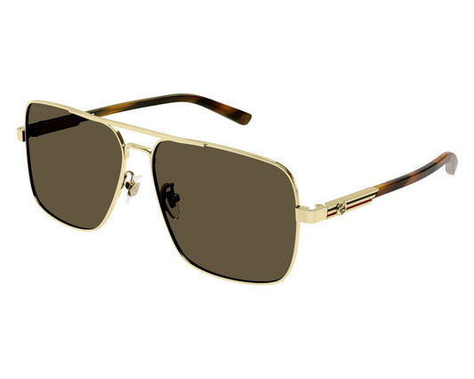 Gucci - Men's Gg1289s Aviator Non-polaroid Sunglasses