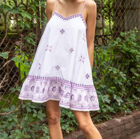 Love The Label - Martine Embroidery Mini Dress