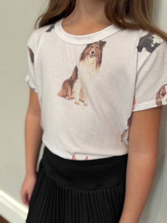 T2Love - Girl's Puppy Love Boxy Tee