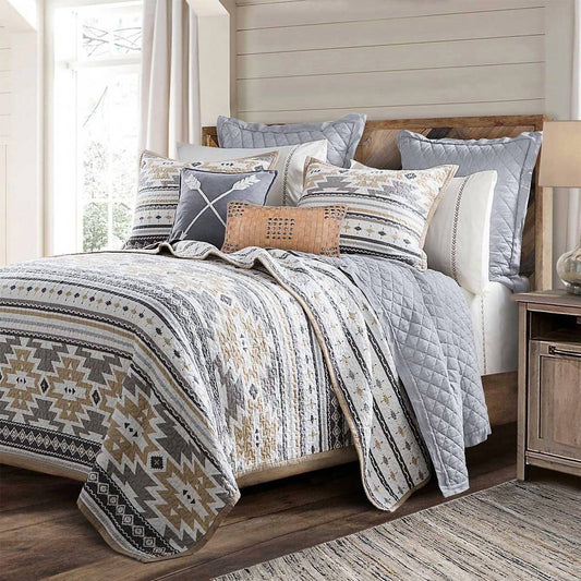 Hiend Accents - Desert Sage Reversible Quilt Set