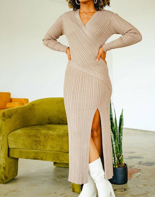 Astrid - Lori Knit Midi Dress