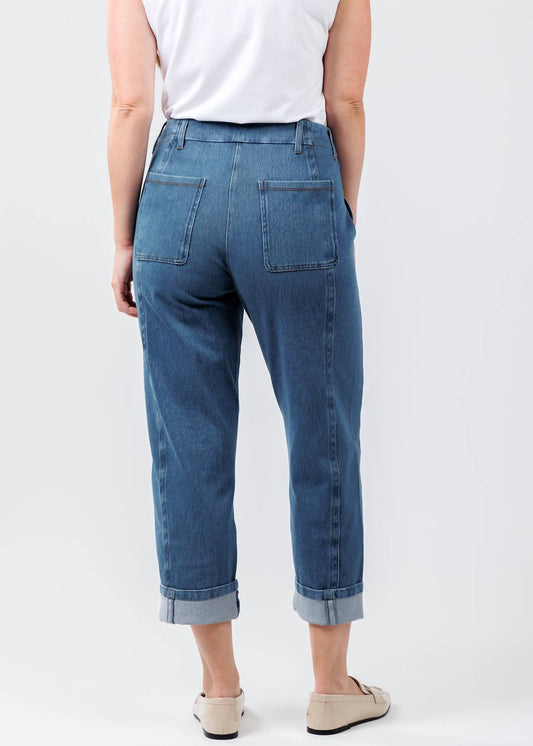Lysse - Winslet Cuffed Barrel Crop Denim Jeans