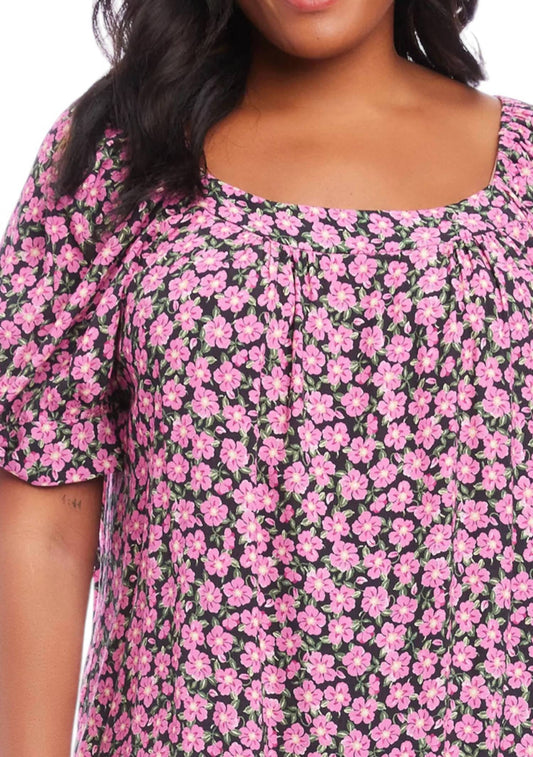 Karen Kane - Plus Size Square Neck Top