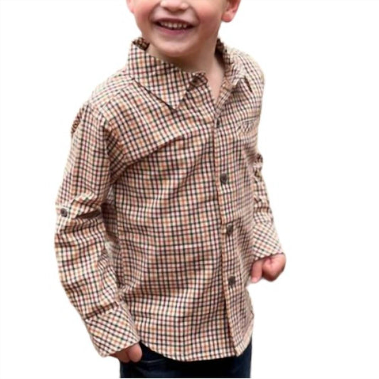 Me & Henry - Boy's Atwood Long Sleeve Shirt