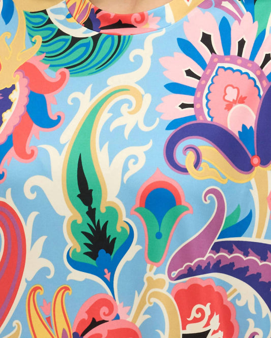 Etro - Printed Viscose Jersey T-shirt