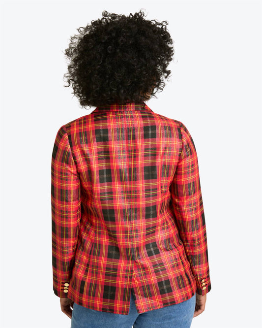 Blazer in Caroline Shimmer